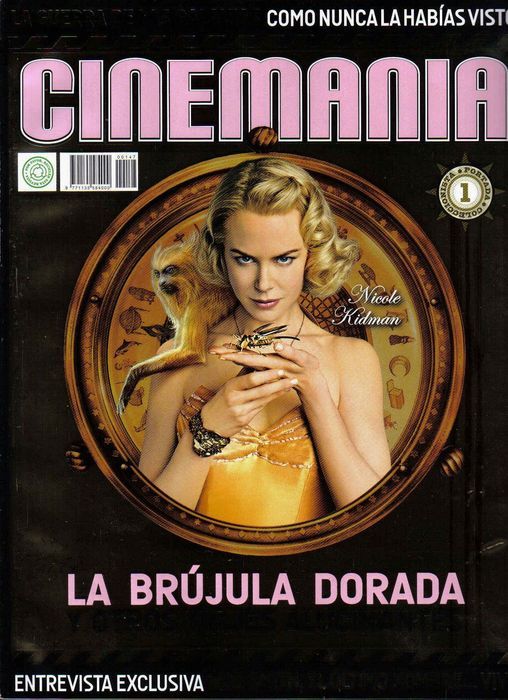 CINEMANIA magazine side cover Issue 147 December 2007