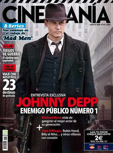 CINEMANIA magazine side cover Issue 167  2009
