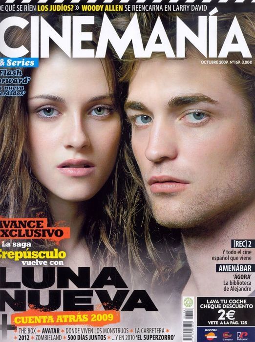 CINEMANIA magazine side cover Issue 169 October 2009