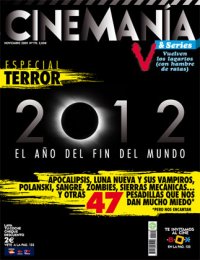CINEMANIA magazine side cover Issue 170 November 2009