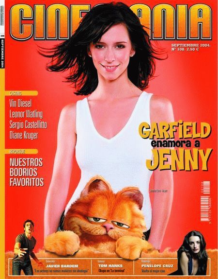 CINEMANIA magazine side cover Issue 108 September 2004