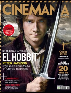 CINEMANIA magazine side cover Issue 206 November 2012