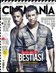 CINEMANIA magazine side cover September 2013