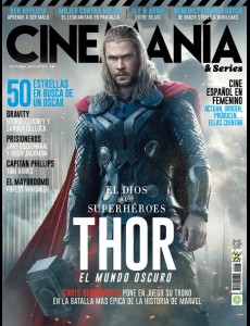 CINEMANIA magazine side cover October 2013