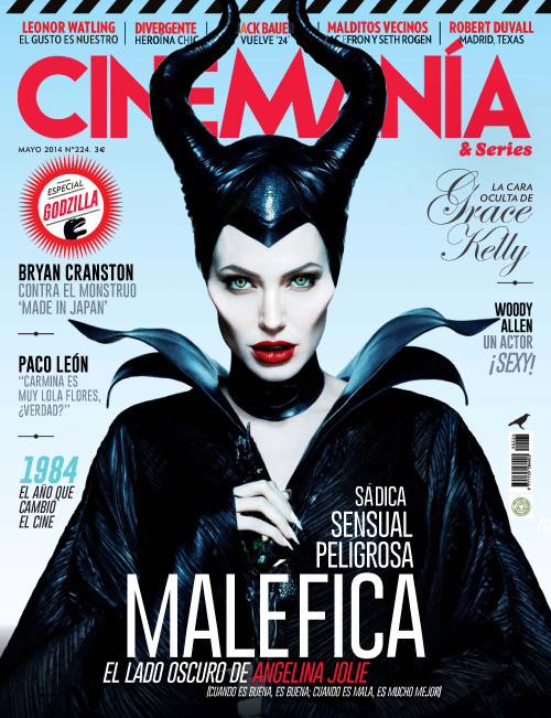 CINEMANIA magazine side cover Issue 224 May 2014