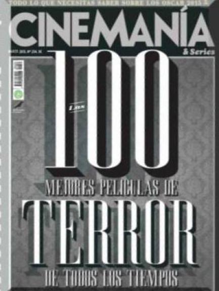 CINEMANIA magazine side cover Issue 234 March 2015