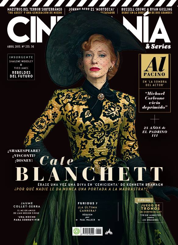 CINEMANIA magazine side cover Issue 235 April 2015