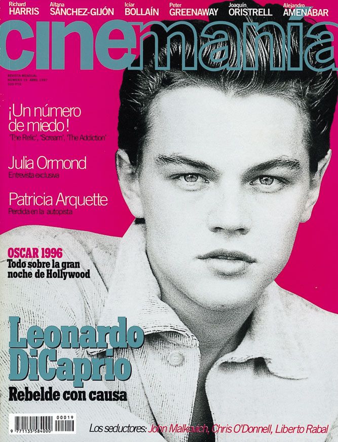 CINEMANIA magazine side cover Issue 19 April 1997