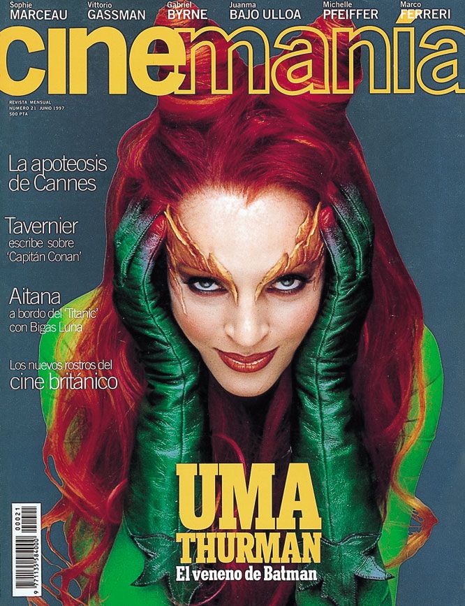 CINEMANIA magazine side cover Issue 21 June 1997