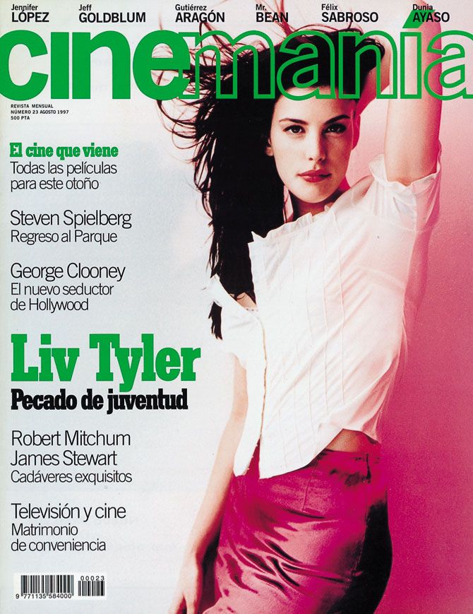 CINEMANIA magazine side cover Issue 23 August 1997