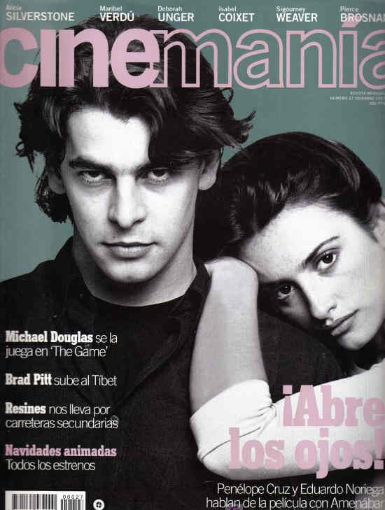 CINEMANIA magazine side cover Issue 27 December 1997