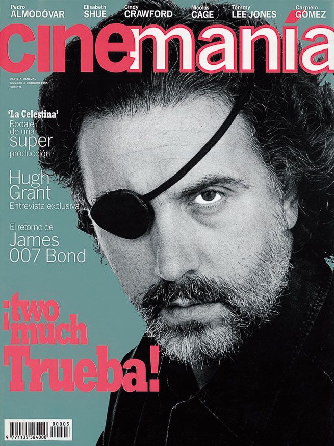 CINEMANIA magazine side cover Issue 3 December 1995