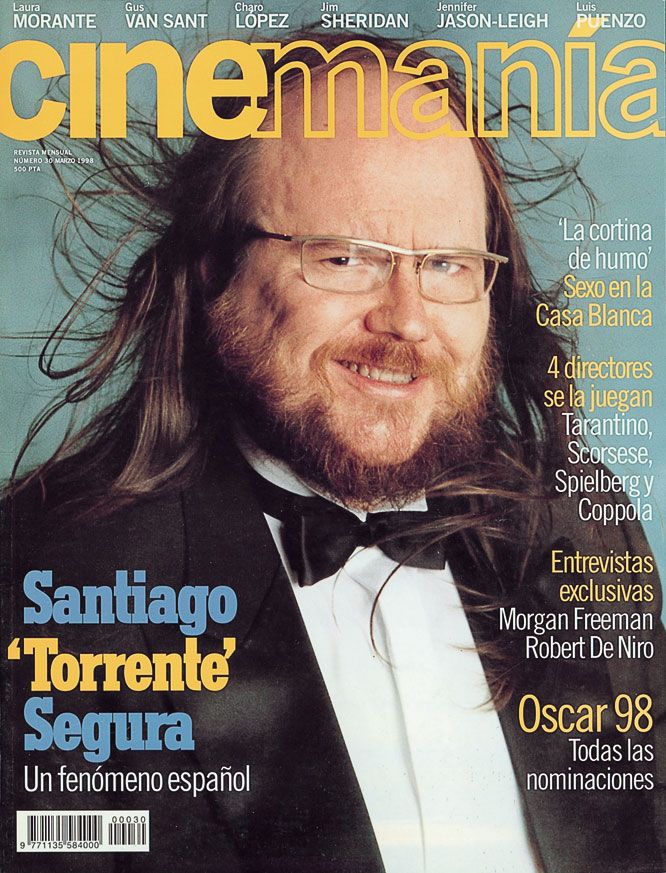 CINEMANIA magazine side cover Issue 30 March 1998