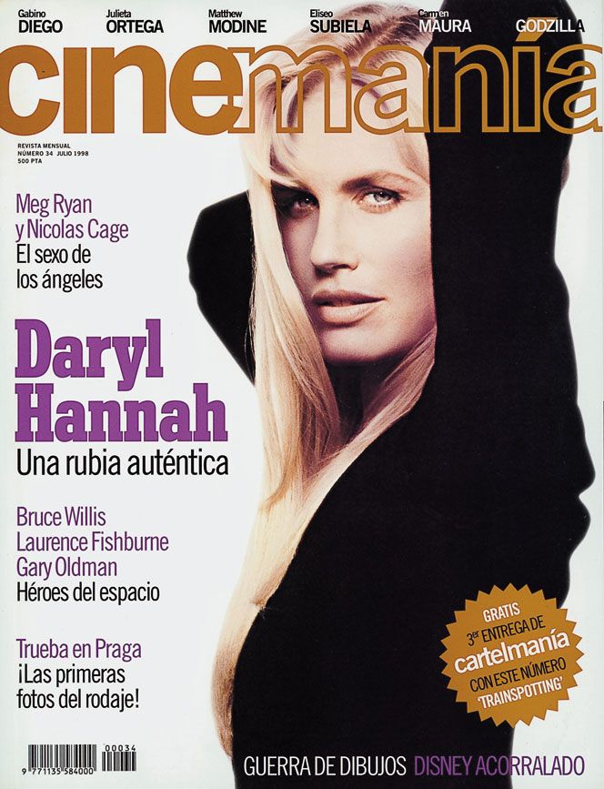 CINEMANIA magazine side cover Issue 34 July 1998
