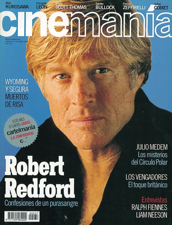 CINEMANIA magazine side cover Issue 37 October 1998