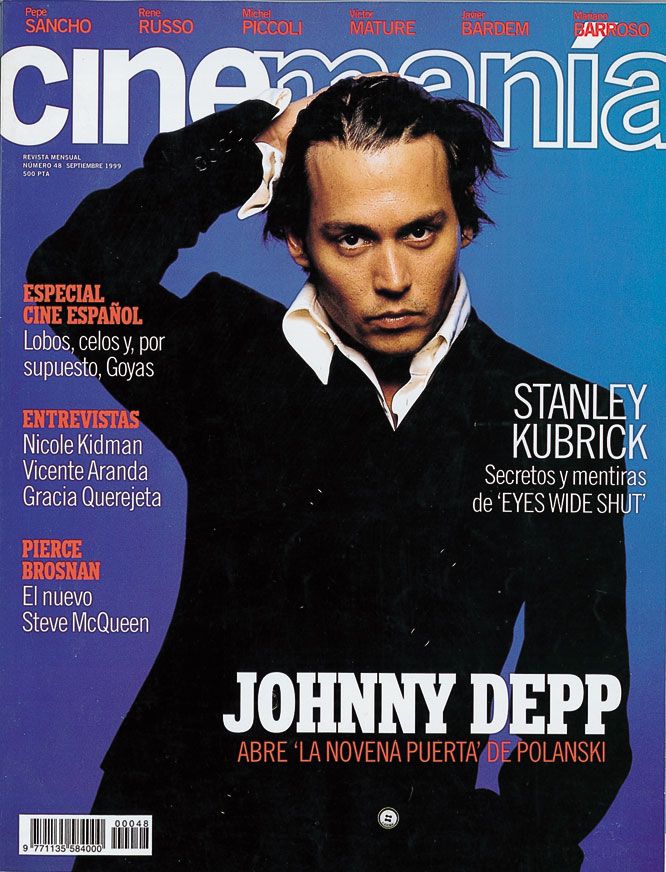 CINEMANIA magazine side cover Issue 48 September 1999