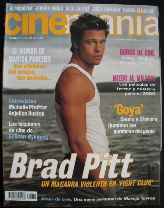 CINEMANIA magazine side cover Issue 50 November 1999