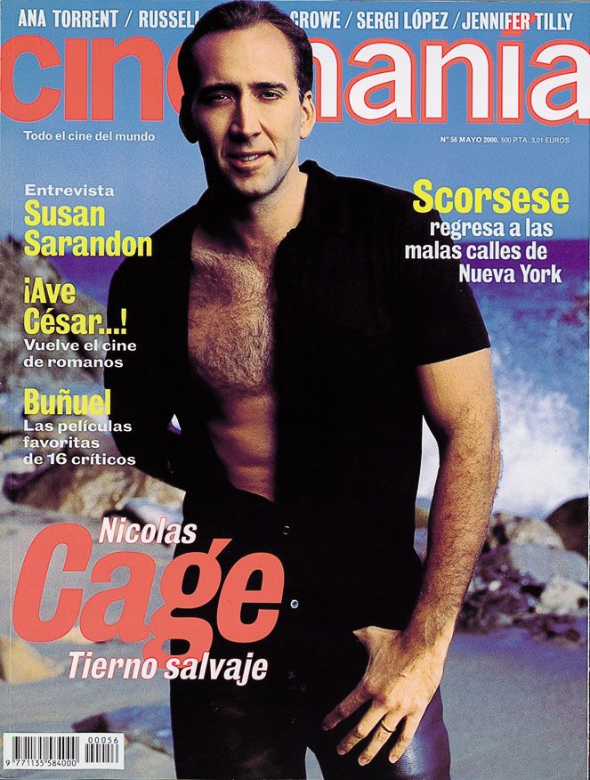 CINEMANIA magazine side cover Issue 56 May 2000