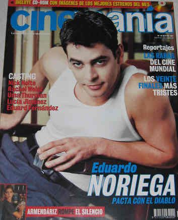 CINEMANIA magazine side cover Issue 68 May 2001