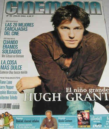 CINEMANIA magazine side cover Issue 82 July 2002