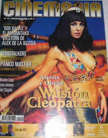 CINEMANIA magazine side cover Issue 83 August 2002