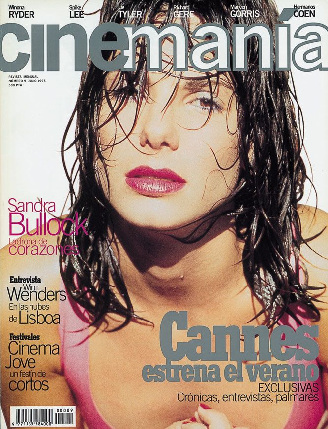 CINEMANIA magazine side cover Issue 9 June 1996