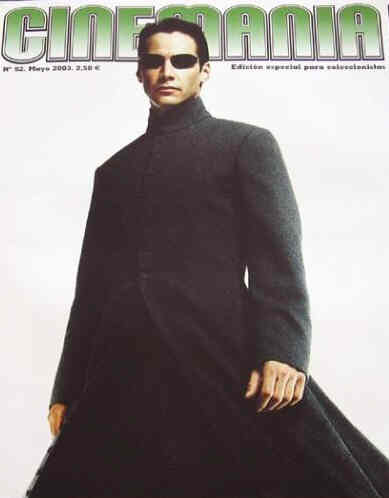 CINEMANIA magazine side cover Issue 92 May 2003
