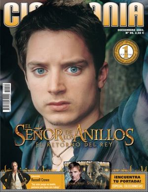 CINEMANIA magazine side cover Issue 99 December 2003