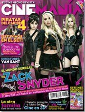CINEMANIA (Mx) magazine side cover Issue 174 March 2011
