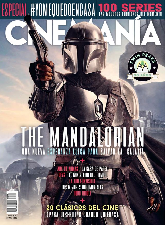 CINEMANIA magazine side cover Issue 295  April 2020
