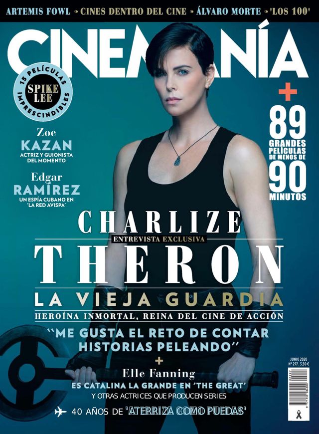 CINEMANIA magazine side cover Issue 297  June 2020