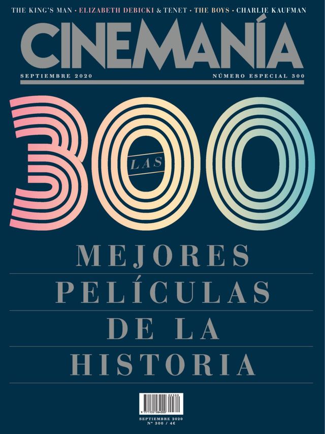 CINEMANIA magazine side cover Issue 300  September 2020
