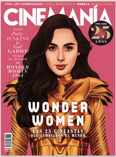 CINEMANIA magazine side cover Issue 301  October 2020