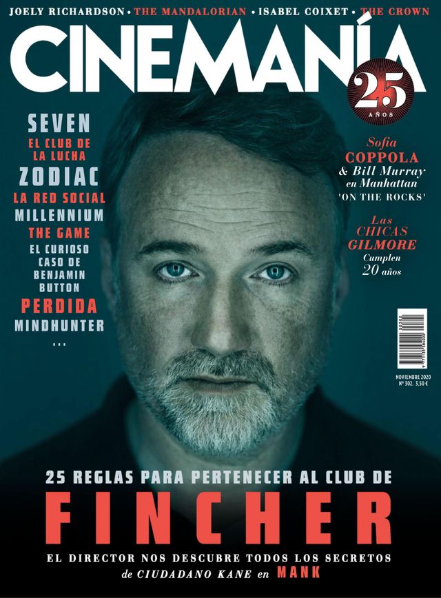 CINEMANIA magazine side cover Issue 392  November 2020