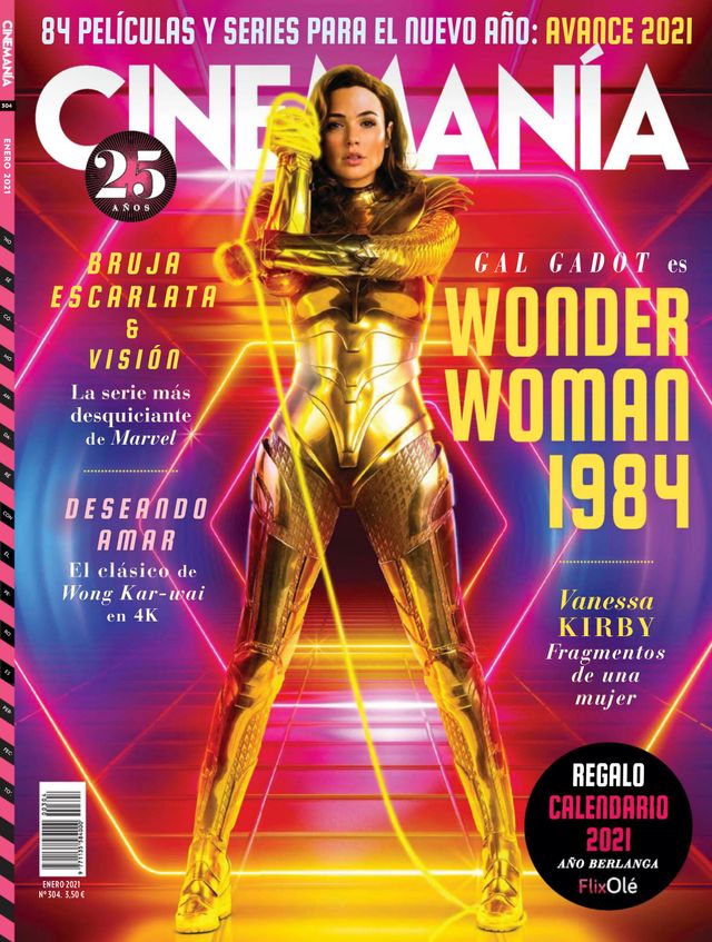 CINEMANIA magazine side cover Issue 304  January 2021