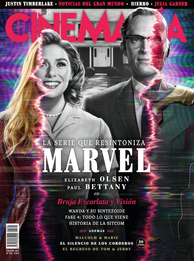 CINEMANIA magazine side cover Issue 305  February 2021