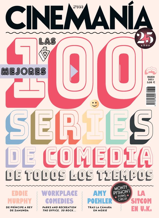 CINEMANIA magazine side cover Issue 306  March 2021