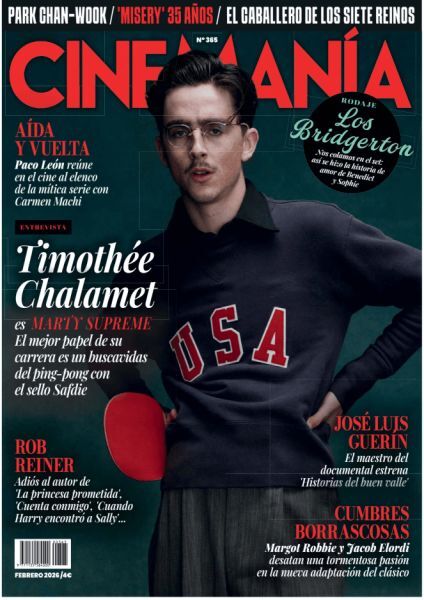 CINEMANIA magazine side cover Issue 365  February 2026
