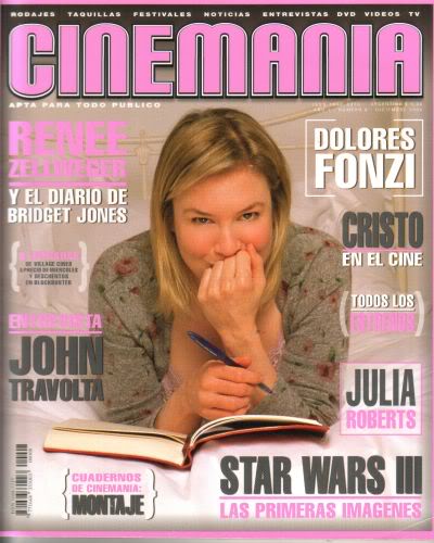 CINEMANIA (Ar) magazine side cover Issue 8 December 2004