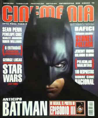 CINEMANIA (Ar) magazine side cover Issue 13 May 2005
