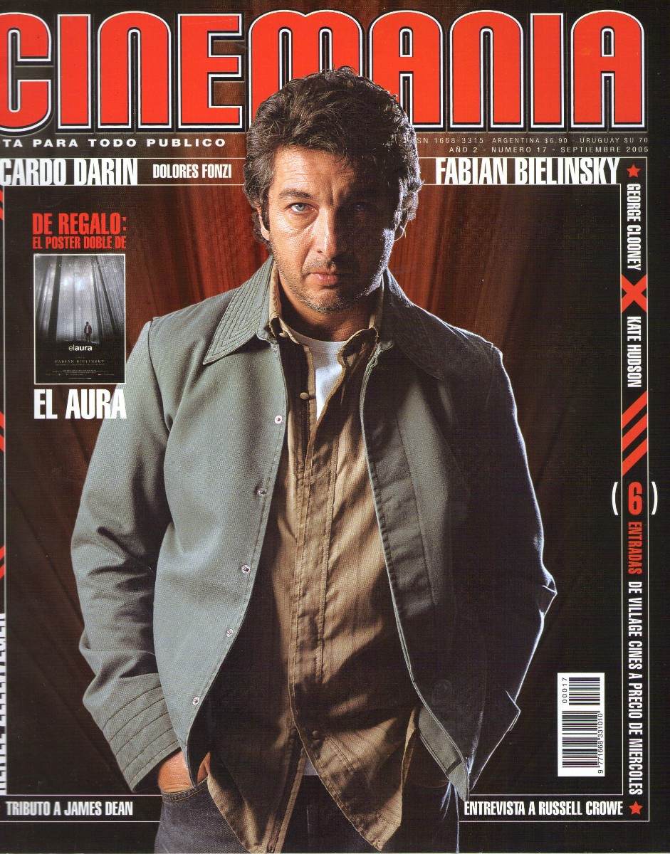 CINEMANIA (Ar) magazine side cover Issue 17 September 2005