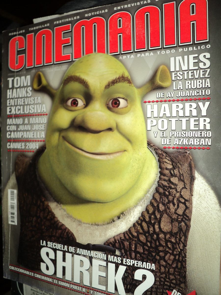 CINEMANIA (Ar) magazine side cover Issue 2 June 2004