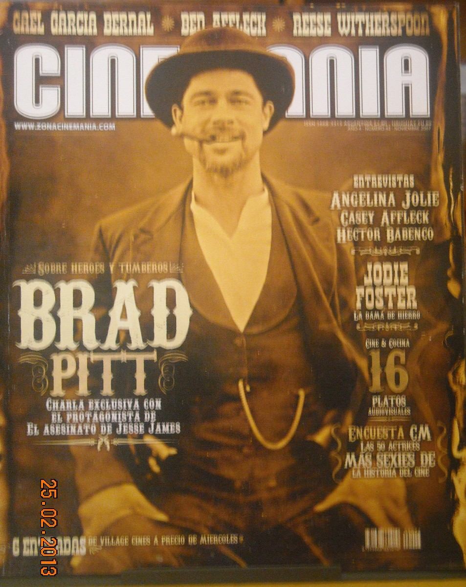 CINEMANIA (Ar) magazine side cover Issue 43 November 2007