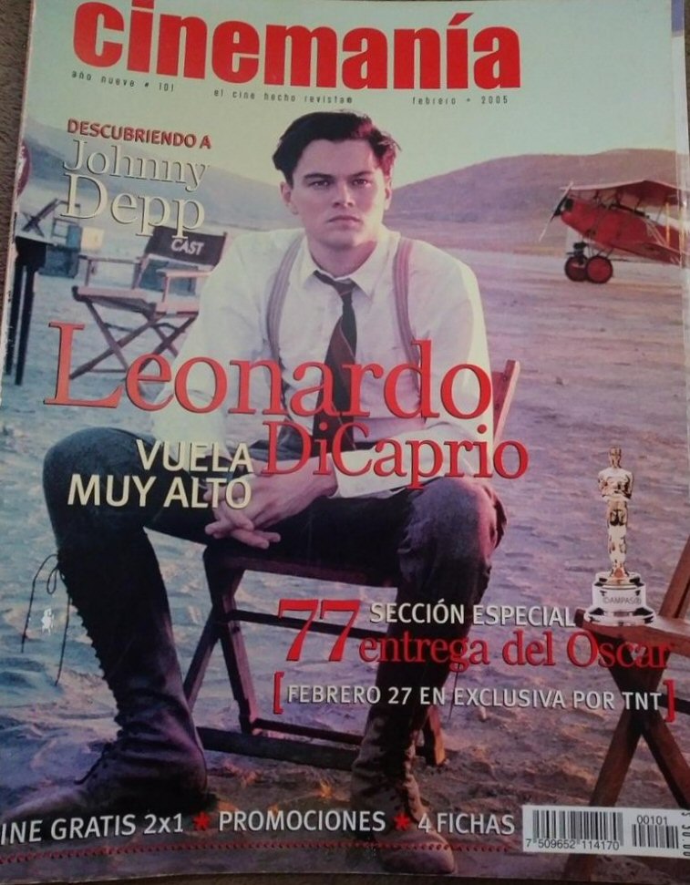 CINEMANIA (Mx) magazine side cover Issue 101 February 2005