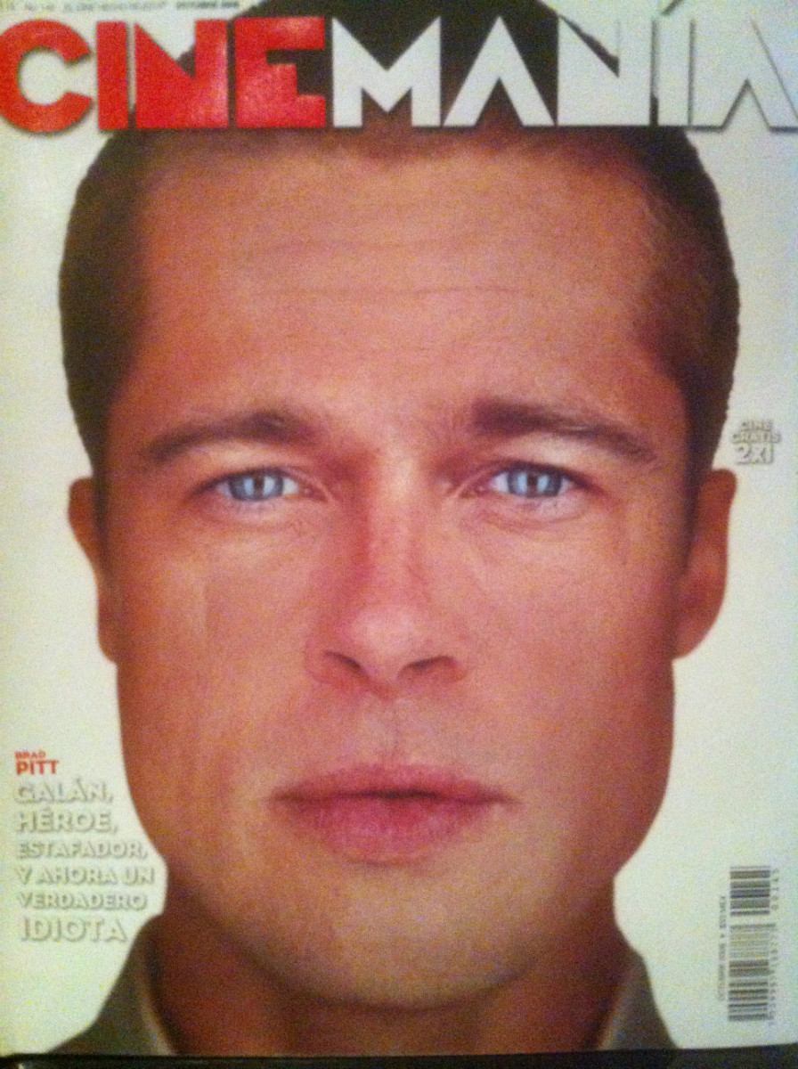 CINEMANIA (Mx) magazine side cover Issue 145 October 2008