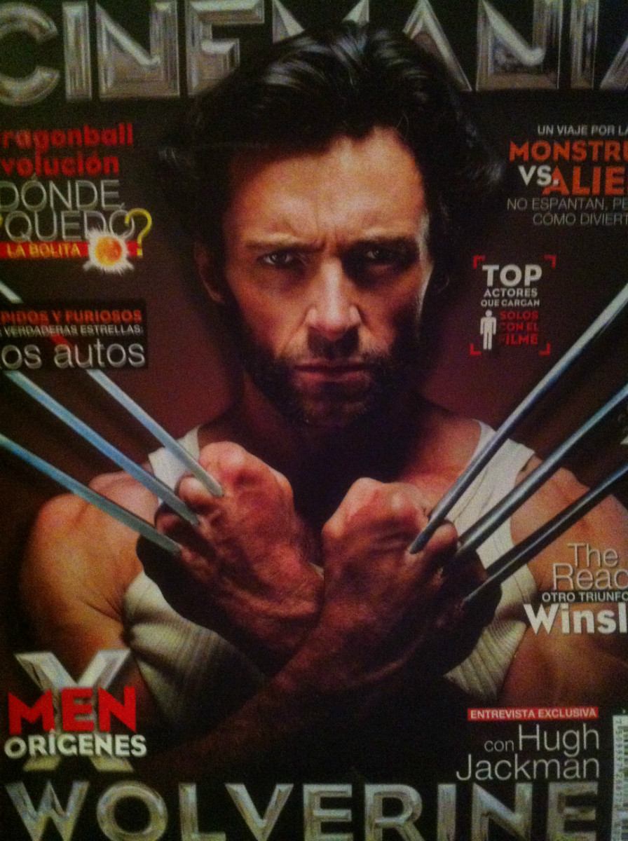 CINEMANIA (Mx) magazine side cover Issue 151 April 2009
