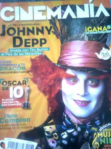 CINEMANIA (Mx) magazine side cover Issue 162 March 2010
