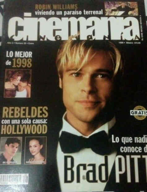 CINEMANIA (Mx) magazine side cover Issue 28 January 1999