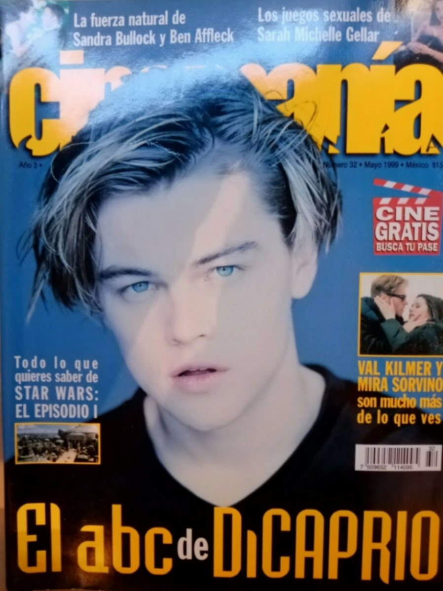 CINEMANIA (Mx) magazine side cover Issue 32 May 1999