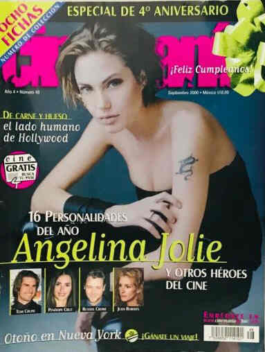 CINEMANIA (Mx) magazine side cover Issue 48 September 2000